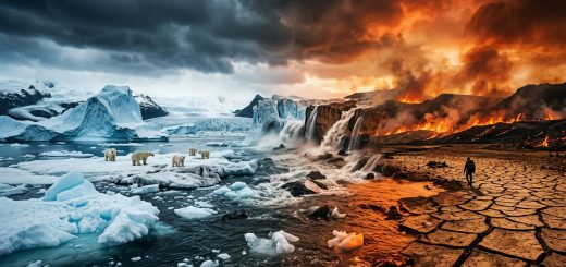 Рост температуры и таяние льдов